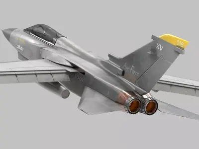 GR-4 tornado Low-poly 3D model
