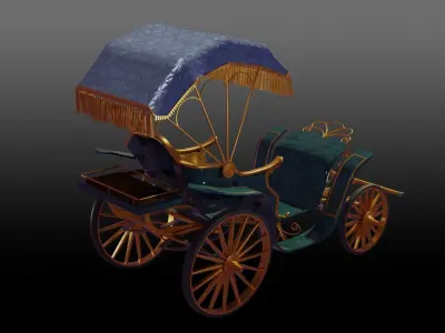 carriage 3D model get
