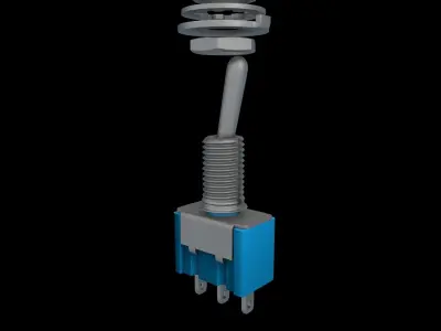  Toggle switch 3D model