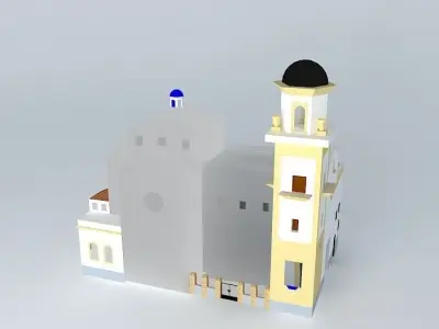Parish Church Barbate, Cádiz Free 3D model