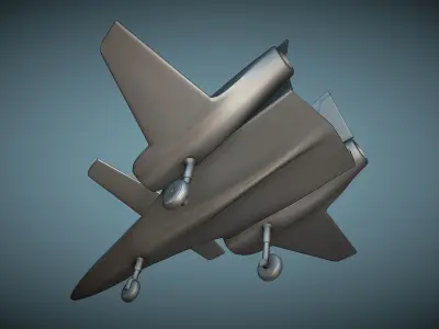 PZL-230F Skorpion - 3D Printable Model 3D print model