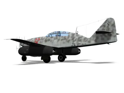 Messerschmitt Me 262 B1U1 3D model