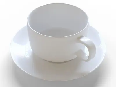 Coffee cup Free low-poly 3D model buy