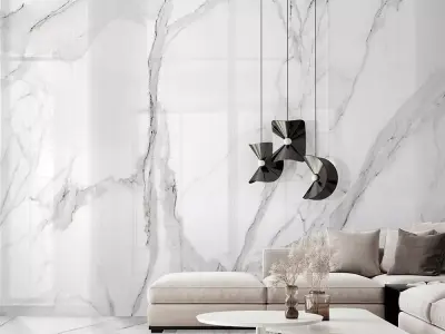 Ultra Realistic Marble Wall 3D Model Texture