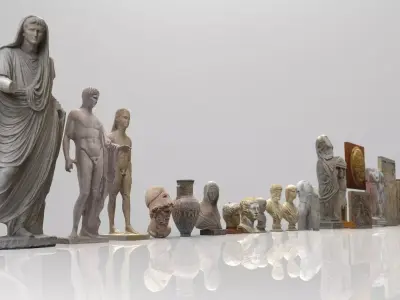 Museum pack - Ancient Greece and Rome Low-poly 3D model