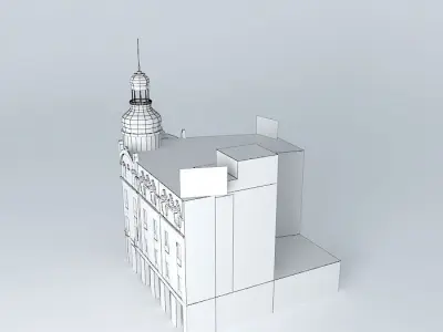 Hotel Majestic 3D model