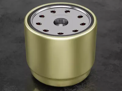 Car Filter Type A 3D model