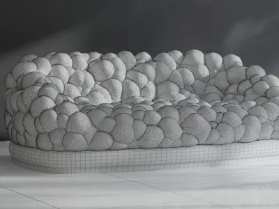 Unique Sofa Design 01 Free 3D model