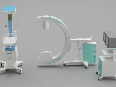 X-Ray Machine 3D model