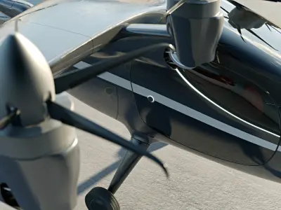 eVTOL Aircraft  3D model