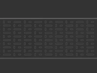 Cable Tray 225mm x 3000mm TYPE2 3D model