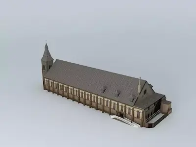 Berck Church of Our Lady of the Sands Free 3D model