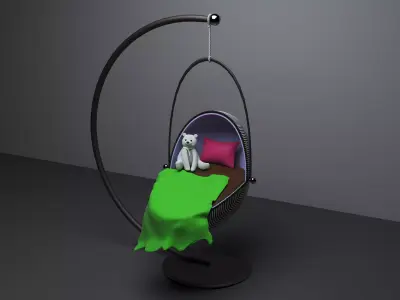 hanging chair  Free 3D print model
