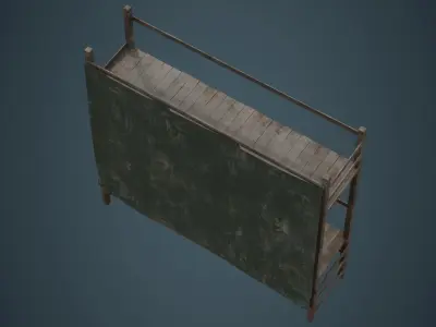 Scaffold 3B Low-poly 3D model