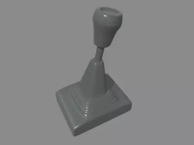 Gear Lever 04 Low-poly 3D model