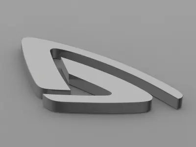 mtz logo 3D model