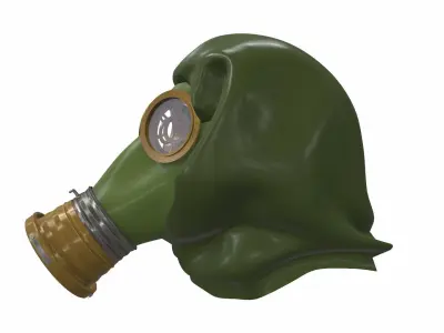 Gas Mask 08 3D model