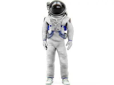 ASTRONAUT M-50 Rigged for Unreal Engine - Unity - MIXAMO 3D model