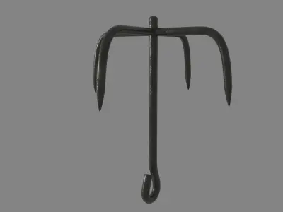 Grappling Hook 3D model