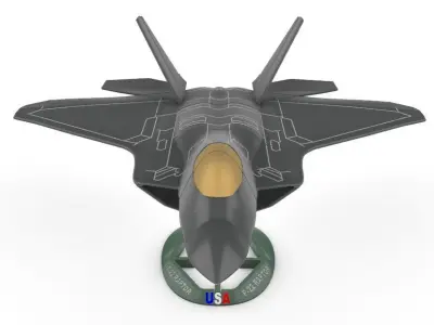 F-22 RAPTOR 3D print model