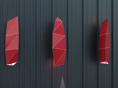 Subdivision Lamp Free 3D model