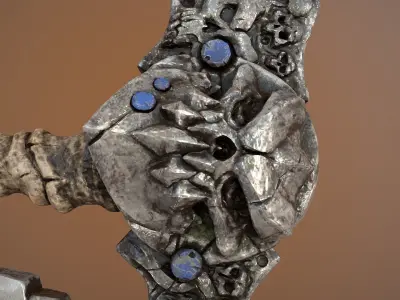 DarkSouls Axe FanMade 3D model