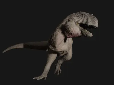Titanovenator Kenyan Giant Abelisaur 3D Model Low-poly 3D model