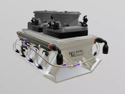 Wilson Intake Manifold 3D model
