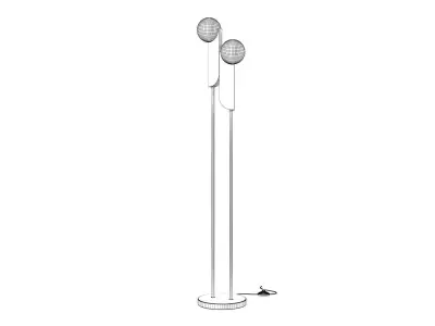 Bower Floor Lamp Free 3D model