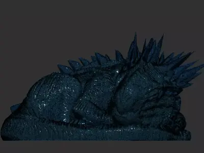 Baby Shimo-Inspired Monster 3D print model