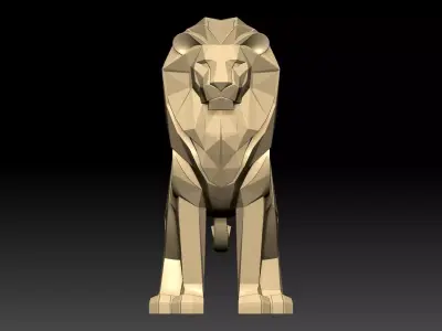 The Lion 3D model