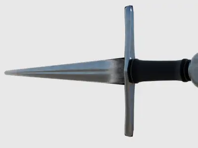 Short Sword - Game Ready Low-poly 3D model