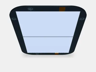 ALMAROD mirror Low-poly 3D model