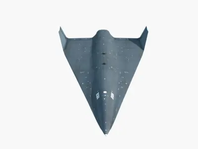 Unmanned reconnaissance aircraft 3D model