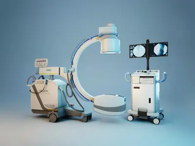 Medical Equipment 16 in 1 3D model