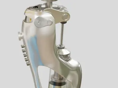 prosthetic Leg Scientific 3D model