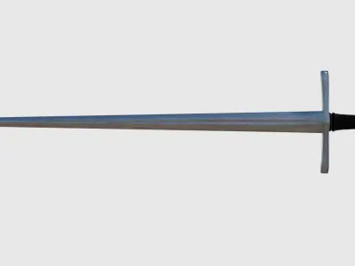 Short Sword - Game Ready Low-poly 3D model