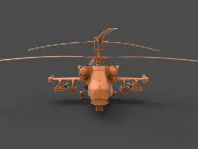Ka-50 Black Shark 3D print model