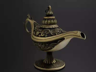 Magic Lamp 3D print model