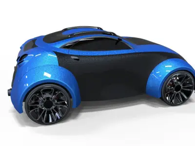 Lamboghini Landrover Free 3D model