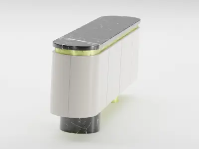 Alder sideboard 3D model