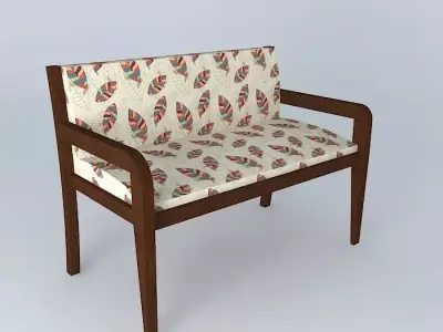 banco bench Free 3D model purchase