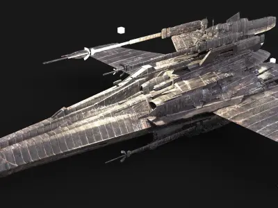 Spaceship Grand reaper 3D model