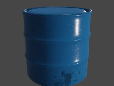 Fisher bundles and props Low-poly 3D model