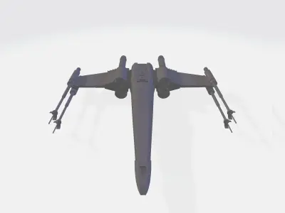Star Wars - X Fighter 3D model