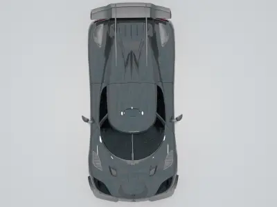Koenigsegg Agera Free low-poly 3D model