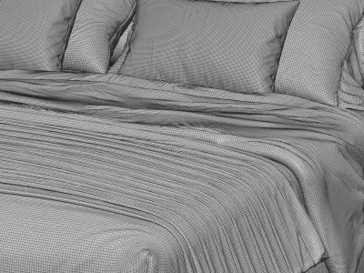 Meridiani Scott Bed 3D model