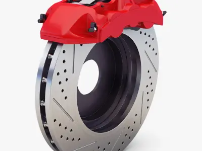 Car Brakes v 1 3D model