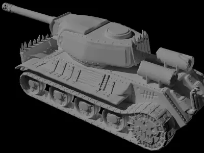 Ork Tank T-34-85 3D print model 3D print model