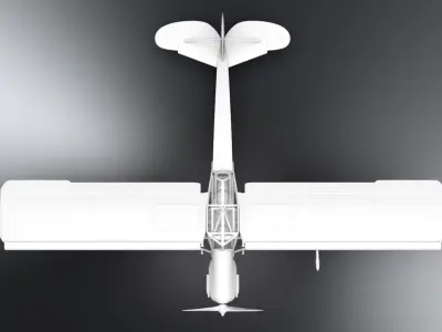 Fieseler Storch Scale mdel 3D print model